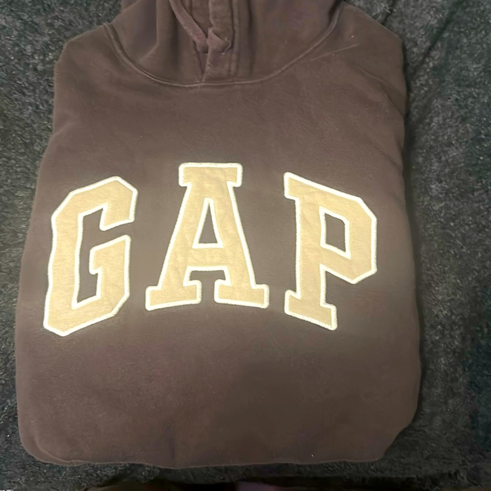 Brown gap hoodie